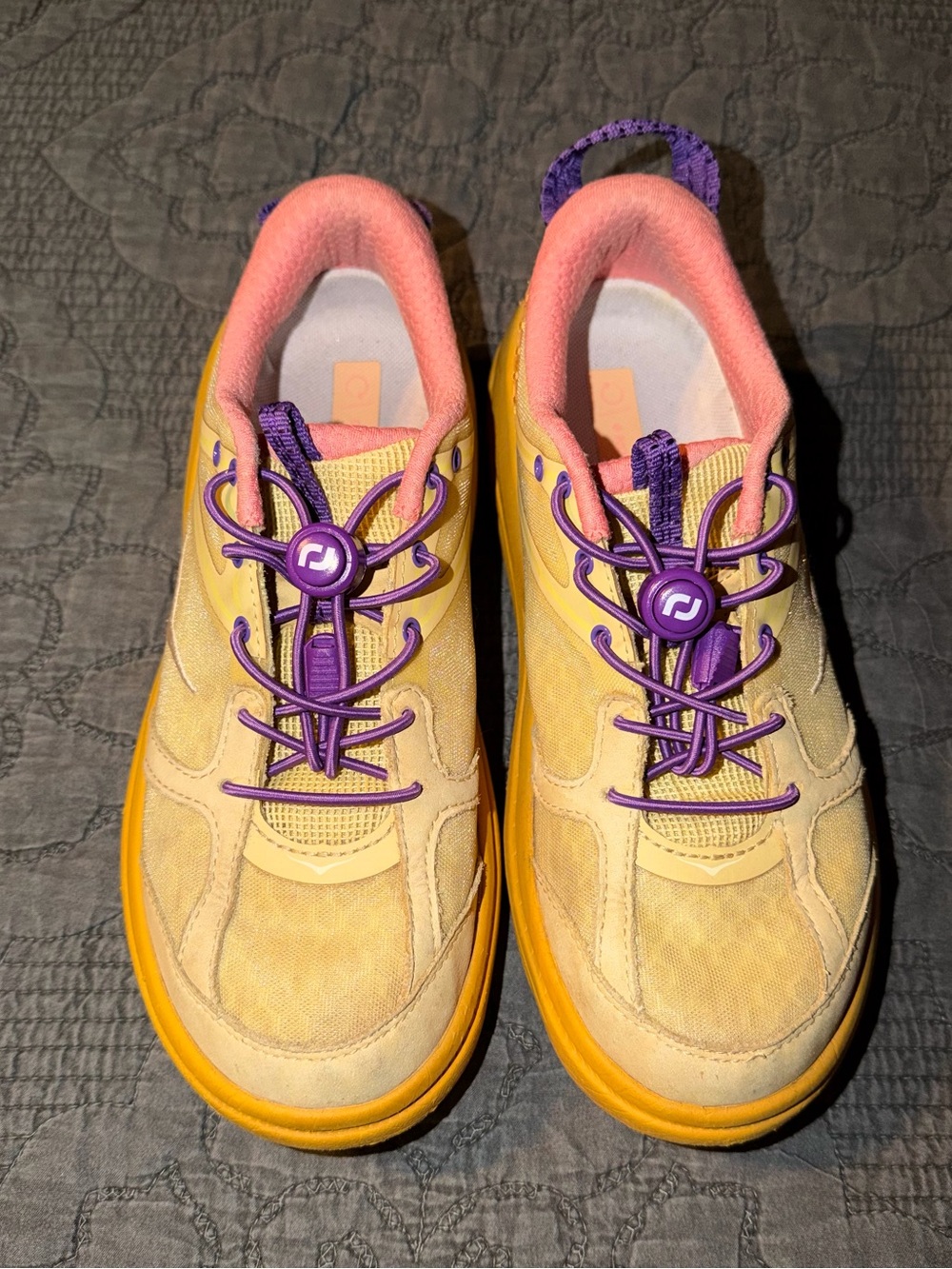 HOKA ONE ONE Bondi B3LS Flaxseed/Varsity Yellow Women’s Size-8